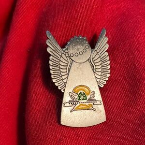 Marine Corps 2nd Recruit Training Battalion Angel Lapel Pin